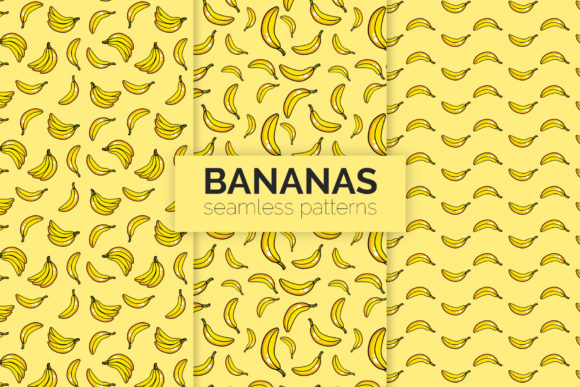 Bananas Seamless Patterns: A Versatile Toolkit for Creative Projects