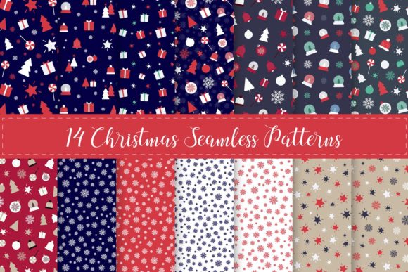 Evaluating Christmas Ornaments Seamless Patterns for Your Design Projects