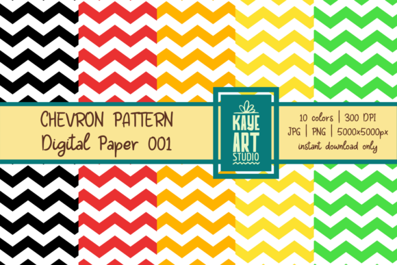 Rainbow Chevron Patterns for Bold Creative Projects